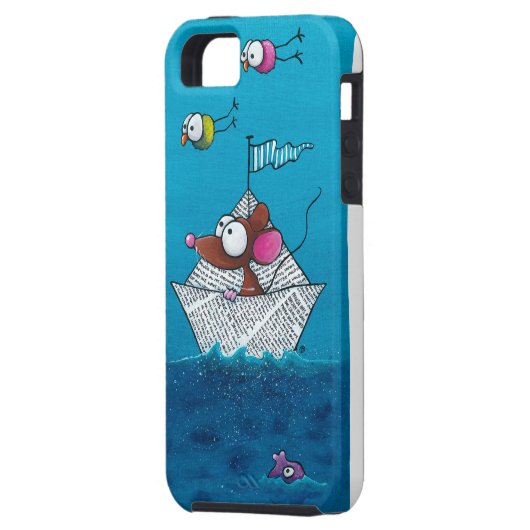 Muis iPhone - zeilen Case-Mate iPhone Case (Achterkant Links)