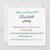 Muis Kaart (Achterkant)