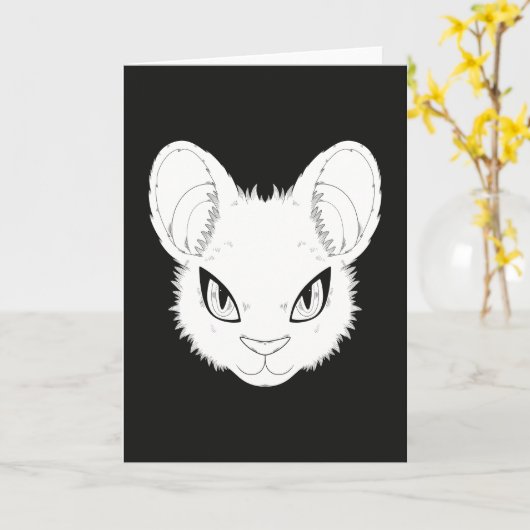 Muis Kaart (Gele Bloem)