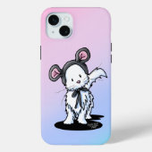 Muis Kat KiniArt Case-Mate iPhone Case (Achterkant)