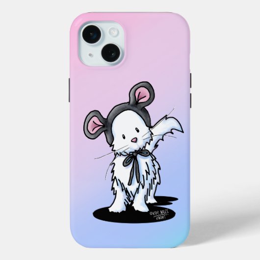 Muis Kat KiniArt Case-Mate iPhone Case (Achterkant)