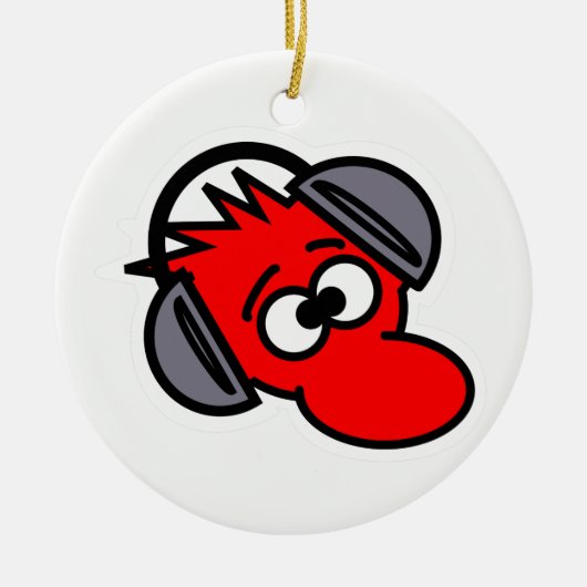 Muis Keramisch Ornament (Voorkant)