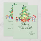 Muis Kerst Kaart (Voorkant / Achterkant)