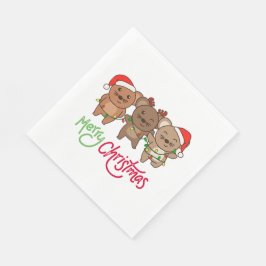Muis, Kerstmis, Winter, Dieren, Muis Servet