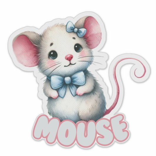 MUIS - KINDERSTICKER STICKER (Voorkant)
