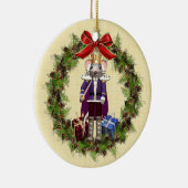 Muis King Fröhliche Weichnachten Duits Ornament (Rechts)