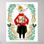 Muis King Nutkraker kerstpersonage Poster (Voorkant)