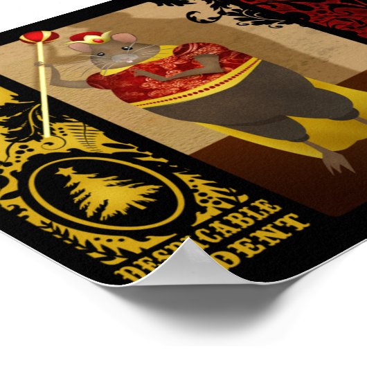 Muis King Poster (Hoek)