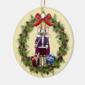 Muis King Wreath Round Ornament (Links)