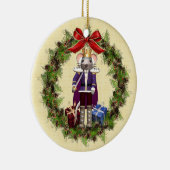 Muis koning Buon Natale Italiaans kerstfeest Keramisch Ornament (Rechts)