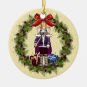Muis koning Buon Natale Italiaans kerstfeest Keramisch Ornament (Voorkant)