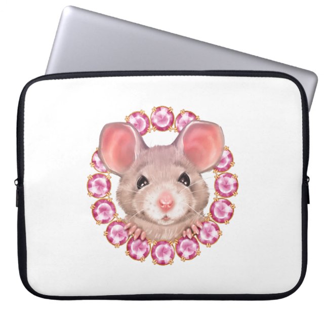 Muis Laptop Sleeve (Voorkant)