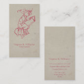 muis lezen visitekaartje (Voorkant / Achterkant)