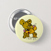 Muis Love Button (Voorkant /achterkant)