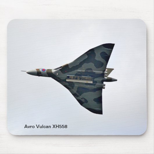 Muis Mat Avro vulcan XH558 Muismat (Voorkant)