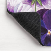 Muis Mat - Floral Pansy Design Muismat (Hoek)