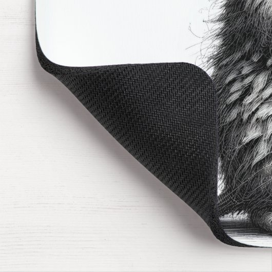 Muis met Daisy Sketch Muismat (Hoek)