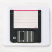 Muis met diskettestation muismat (Voorkant)