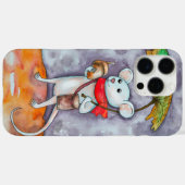 Muis met een Acorn telefoonhoesje Case-Mate iPhone Case (Achterkant (horizontaal))