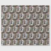 Muis met een boog Stropdas Cadeaupapier (Vlak)