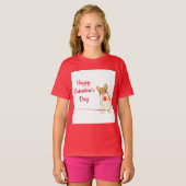Muis met hart T-shirt (Voorkant volledig)
