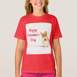 Muis met hart T-shirt