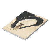 Muis met hoogste hak Chinees Rat Jaar Zodiac Birth Notitieblok (Linkerzijde)