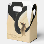 Muis met hoogste hak Chinees ratjaar dierentuin ve Bedankdoosjes (Geopend)