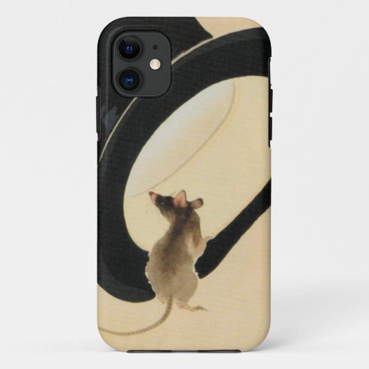 Muis met hoogste hitte Chinese rotjaar dierentuin Case-Mate iPhone Case (Achterkant)