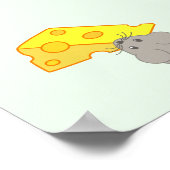 Muis met kaas poster (Hoek)