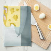 Muis met kaas theedoek (Quarter Fold)