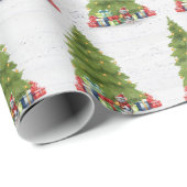 Muis met Kerstmis Ornament Cadeaupapier (Rol Hoek)