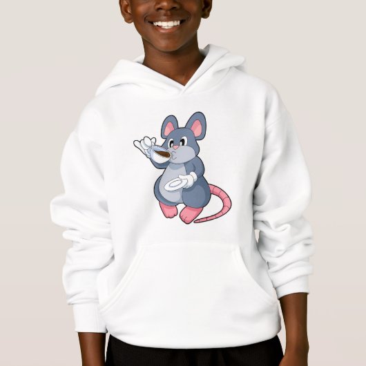 Muis met koffiekopje (Voorkant)