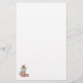 Muis met leerling op pool van thread briefpapier (Voorkant)