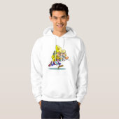 Muis met Mannen kaascapuchon Hoodie (Voorkant volledig)
