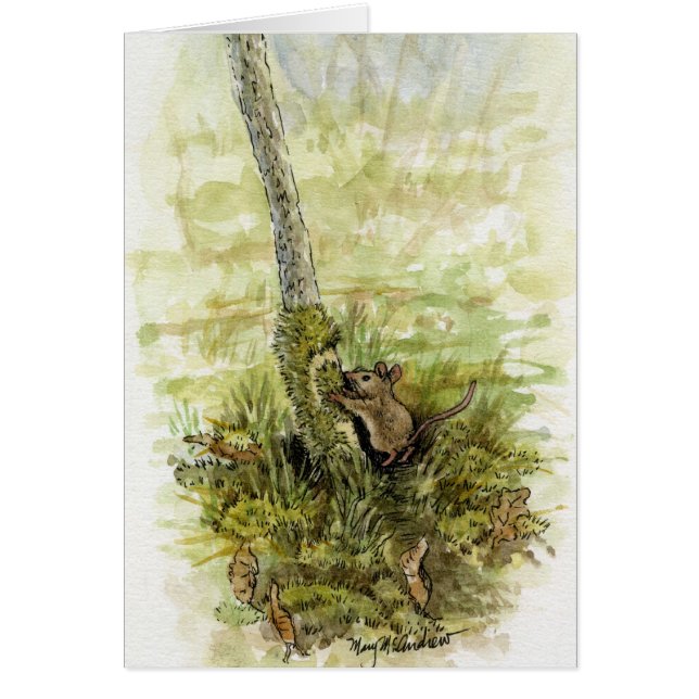 Muis met moss (Voorkant)