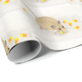 Muis met snoepkernen cadeaupapier (Rol Hoek)