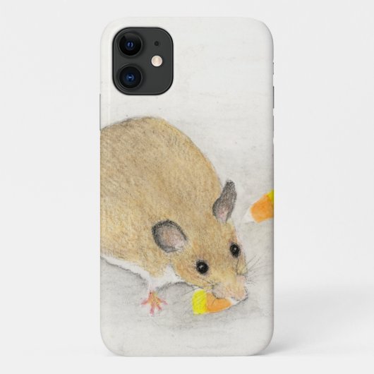 Muis met snoepkernen Case-Mate iPhone case (Achterkant)