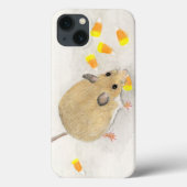 Muis met snoepkernen Case-Mate iPhone case (Achterkant)