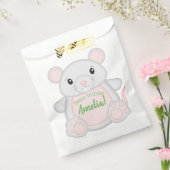 Muis Mice Birthday Party Green Bedankzakje (Gezegeld)