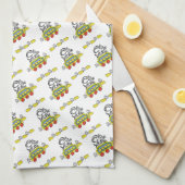 Muis Mice Cheese Kitchen Hand Towel Theedoek (Quarter Fold)