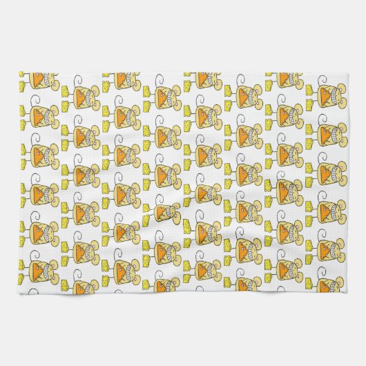 Muis Mice Cheese Kitchen Hand Towel Theedoek (Horizontaal)