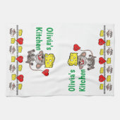 Muis Mice Cheese Kitchen Hand Towel Theedoek (Horizontaal)