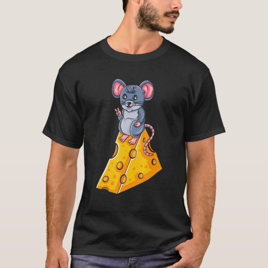 Muis Mice Rat Gerbil Maus Ratón Pet Rodent Mannen T-shirt (Voorkant)