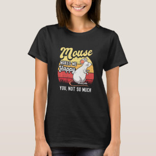 Muis Mice Rat Gerbil Maus Ratón Pet Rodent Mannen  T-shirt