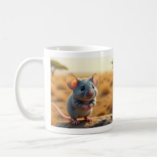 Muis Mok – Aardige Keramische Koffiekop
