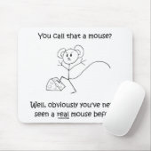 Muis Mousepad Muismat (Met muis)