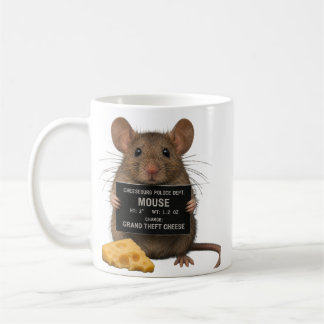 Muis Mugshot: Grote Kaasdiefstal Koffiemok