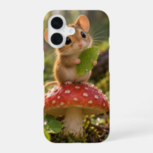 Muis Muts Paddenstoel Bos Sprookjesboek Telefoonho iPhone 16 Hoesje