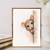 Muis Muur Kunst Minimalistische Muizen Print